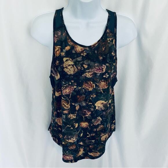 Lululemon Floral Sculpt Tank Top Size 4 - Picture 1 of 11